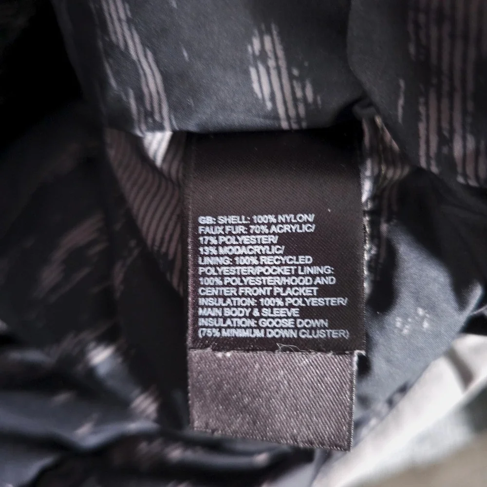 The North Face DryVent‎ Dunagiri Jacket Goose Down Hooded Gray Women's L